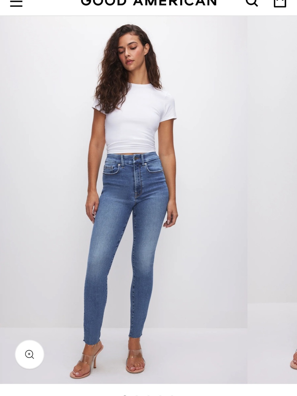 Good American Indigo Skinny Jeans